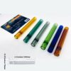 Glass Tube OG High Borosilicate Tube Stem Straw Mouthpiece (Random Colour)