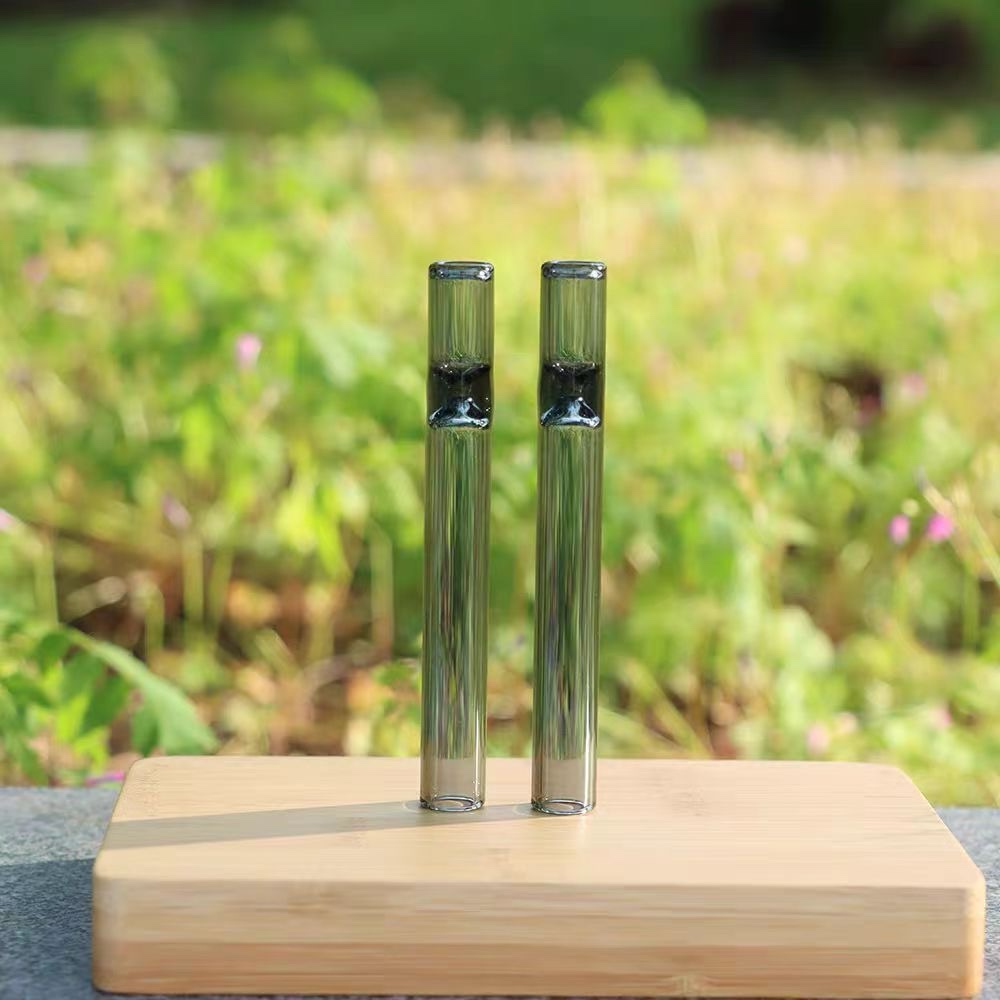 Glass Tube OG High Borosilicate Tube Stem Straw Mouthpiece (Random Colour) - Image 5
