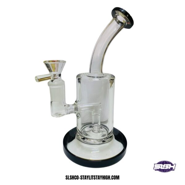 GLASS BONG MINI BENDER BLACK 18CM