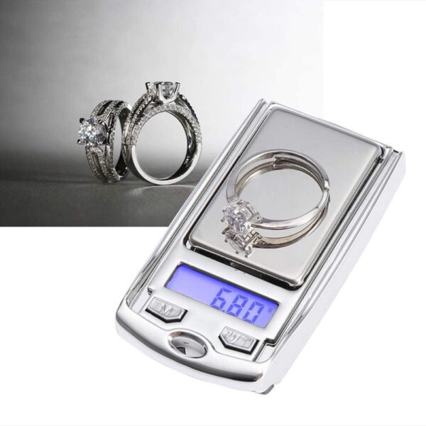 1Pc Portable Mini Digital Pocket Scales High Precision Jewelry Weight Car Key Electronic Digital Scale