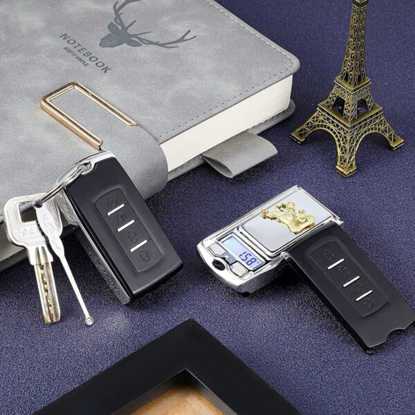 1Pc Portable Mini Digital Pocket Scales High Precision Jewelry Weight Car Key Electronic Digital Scale