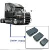 Waterproof Strong Magnetic Stash Box - Magnet Mount Locker Box, Geocaching Container, Under Car GPS