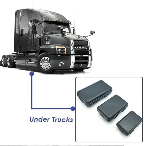 Waterproof Strong Magnetic Stash Box - Magnet Mount Locker Box, Geocaching Container, Under Car GPS