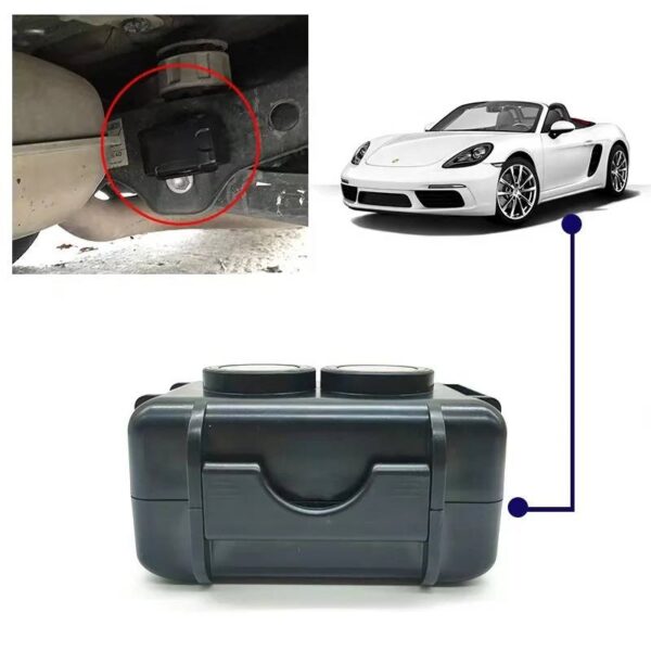 Waterproof Strong Magnetic Stash Box - Magnet Mount Locker Box, Geocaching Container, Under Car GPS