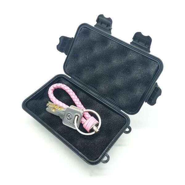 Waterproof Strong Magnetic Stash Box - Magnet Mount Locker Box, Geocaching Container, Under Car GPS