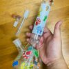 GLASS BONG BEAKER MUSHROOM 23CM