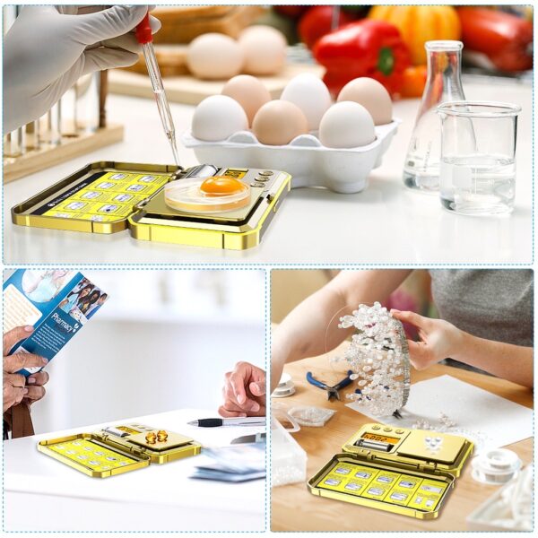 High-Precision Digital Jewelry Scale Kitchen Mini Pocket Scale (200g/0.01g)
