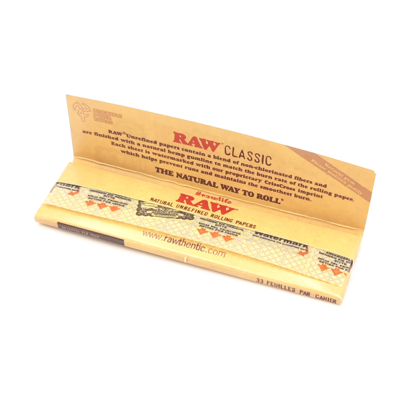 RAW Classic Kingsize Rolling Papers 110mm - Image 4