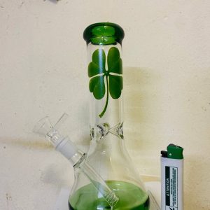 GLASS BONG CLOVER FIX DOWNSTEM 20CM