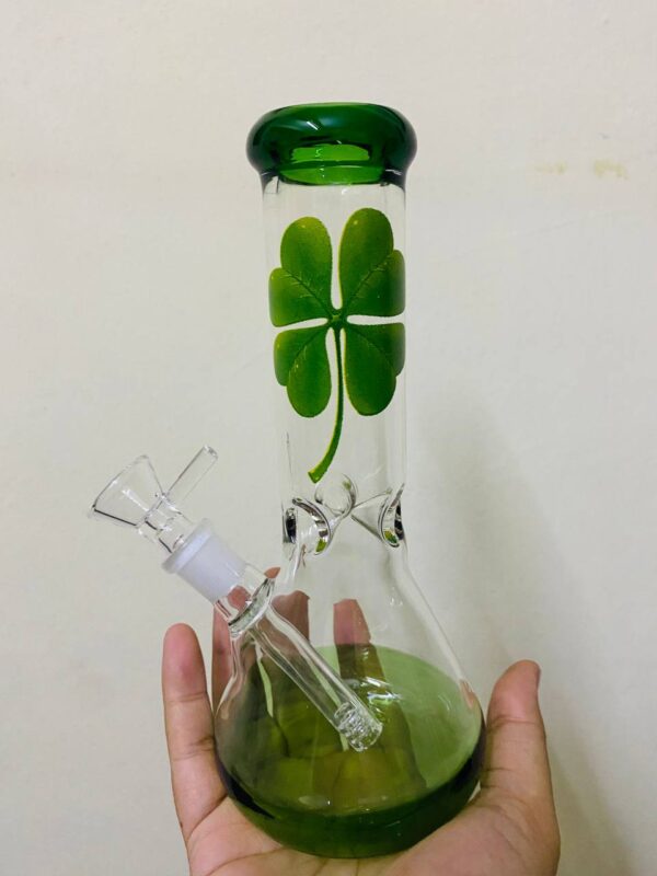 f5170052-fa2d-40d5-b6a4-af67d840c0ec GLASS BONG CLOVER FIX DOWNSTEM 20CM