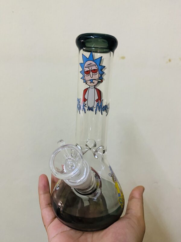 GLASS BONG RICK MORTY 14 20CM