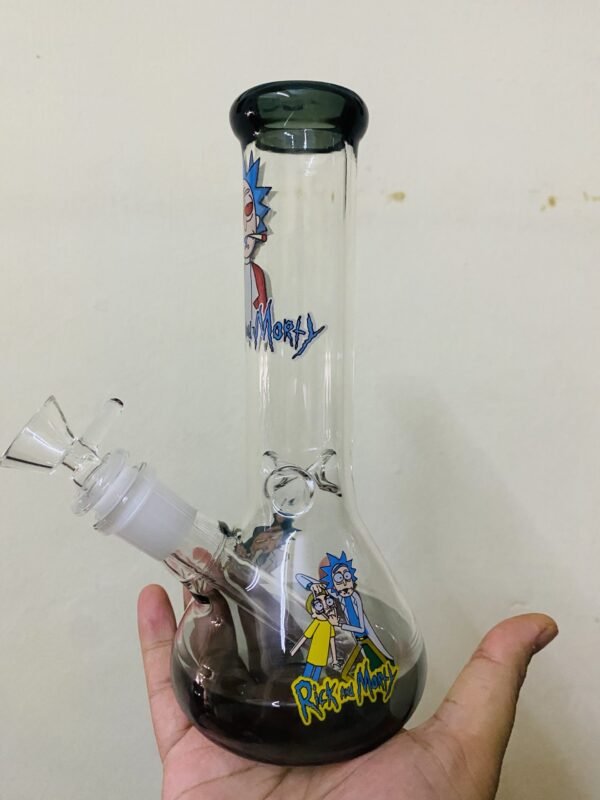 GLASS BONG RICK MORTY 14 20CM