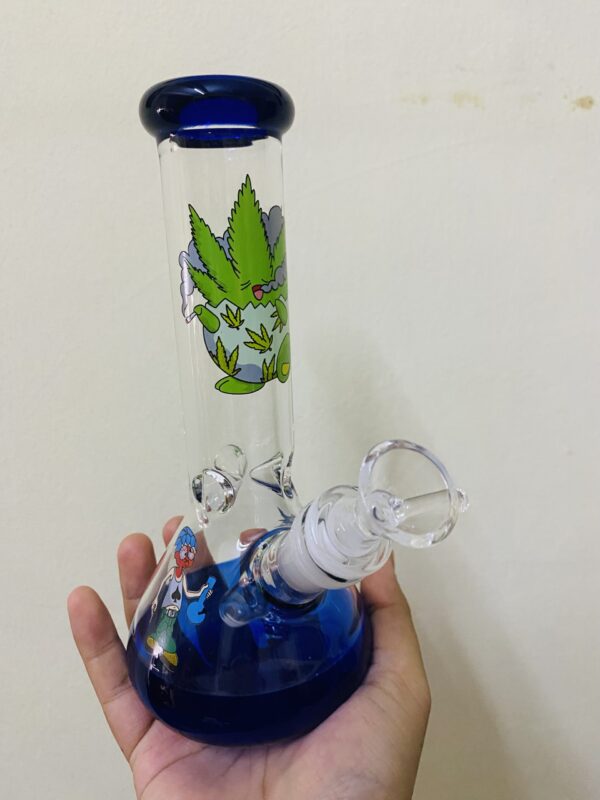 GLASS BONG RICK MORTY AND FRIENDS (BABYWEED) 20CM
