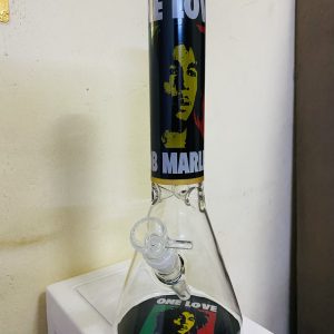 GLASS BONG BOB MARLEY XL 2 35CM