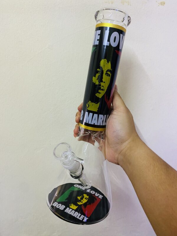 GLASS BONG BOB MARLEY XL 2 35CM