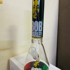GLASS BONG BOB MARLEY XL 3 35CM