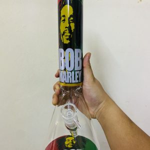 GLASS BONG BOB MARLEY XL 3 35CM