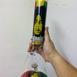 GLASS BONG BOB MARLEY XL 4 35CM
