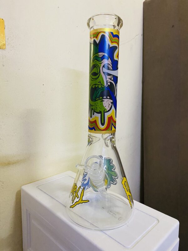 GLASS BONG RICK MORTY XL9 35CM