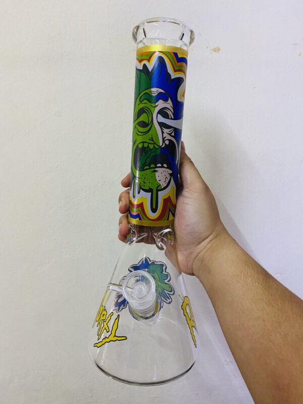 GLASS BONG RICK MORTY XL9 35CM