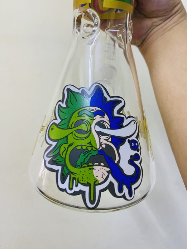 GLASS BONG RICK MORTY XL9 35CM