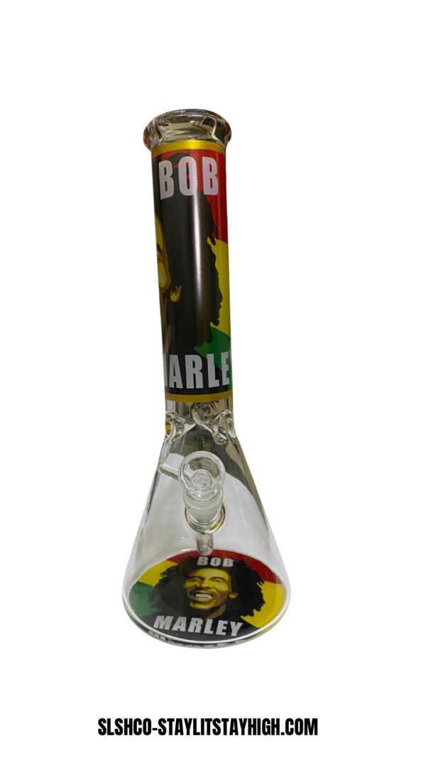 GLASS BONG BOB MARLEY XL 5 35CM