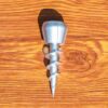 Screw-Shaped Juice Adapter 23mm | Food-Grade Metal Dripper | Triple-Color for Drink Dispenser