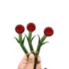Handcrafted Glass Rose Art Pipe