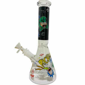 GLASS BONG RICK MORTY 2 27CM