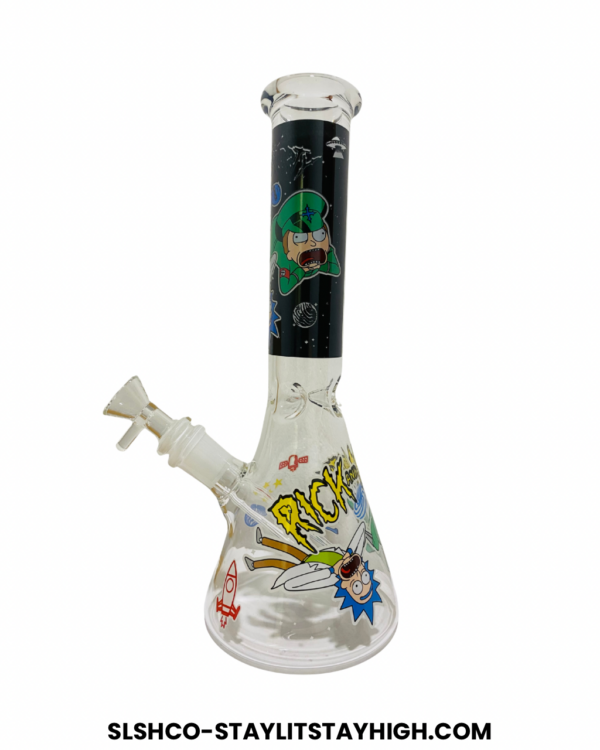 GLASS BONG RICK MORTY 2 27CM