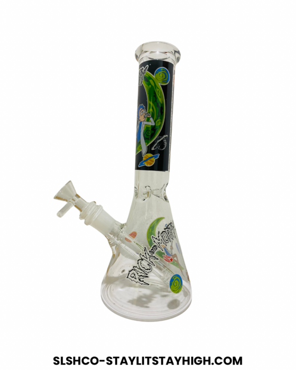 GLASS BONG RICK MORTY 3 27CM