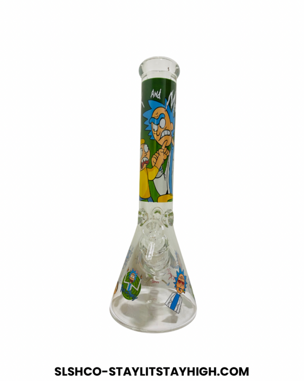 GLASS BONG RICK MORTY XL12 35CM