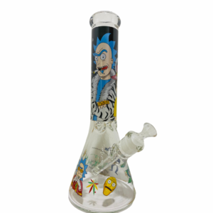 GLASS BONG RICK MORTY XL14 35CM