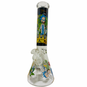 GLASS BONG RICK MORTY XL15 35CM