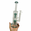 slshco-staylitstayhigh-com-1-6 GLASS BONG INFINITY DUAL PERCOLATOR BUBBLER 31CM