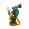 GLASS BONG PRISM LOOP RECYCLER BUBBLER 18CM
