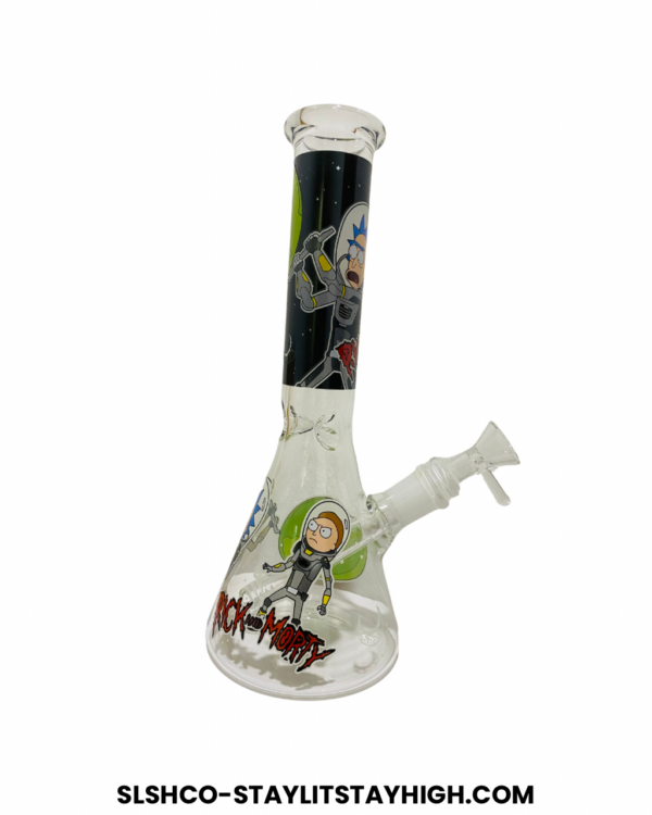 GLASS BONG RICK MORTY 4 27CM