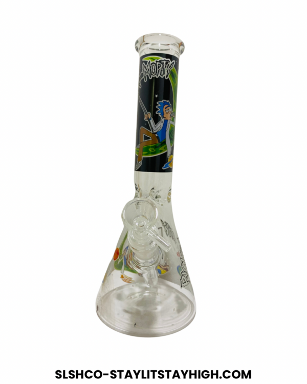 GLASS BONG RICK MORTY 3 27CM