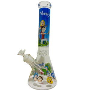 GLASS BONG RICK MORTY XL13 35CM