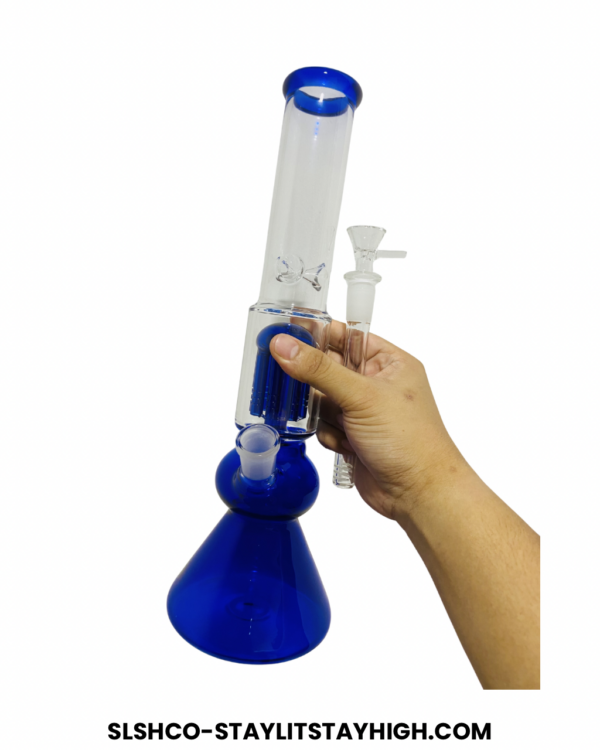 GLASS BONG DEEP OCEAN CYCLONE PERC 35CM