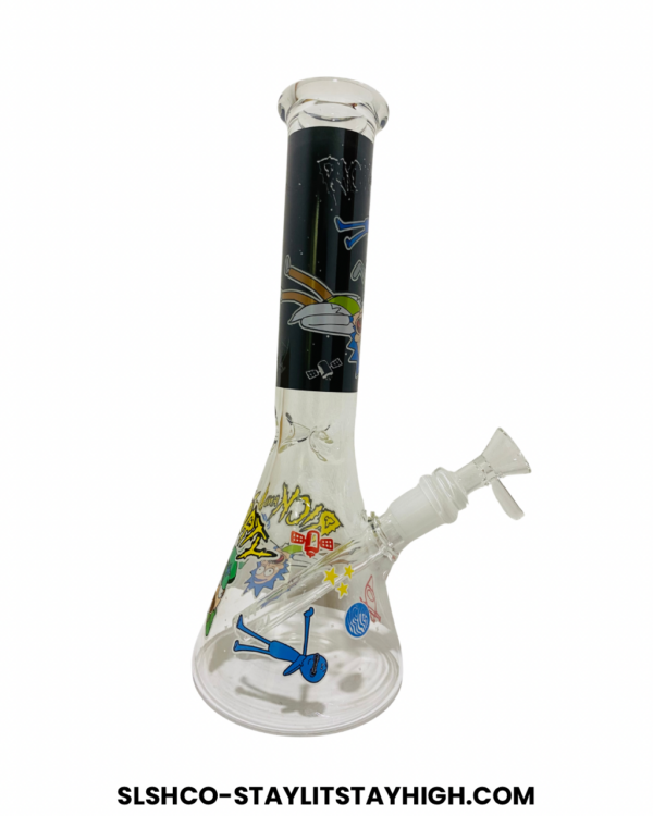 GLASS BONG RICK MORTY 2 27CM