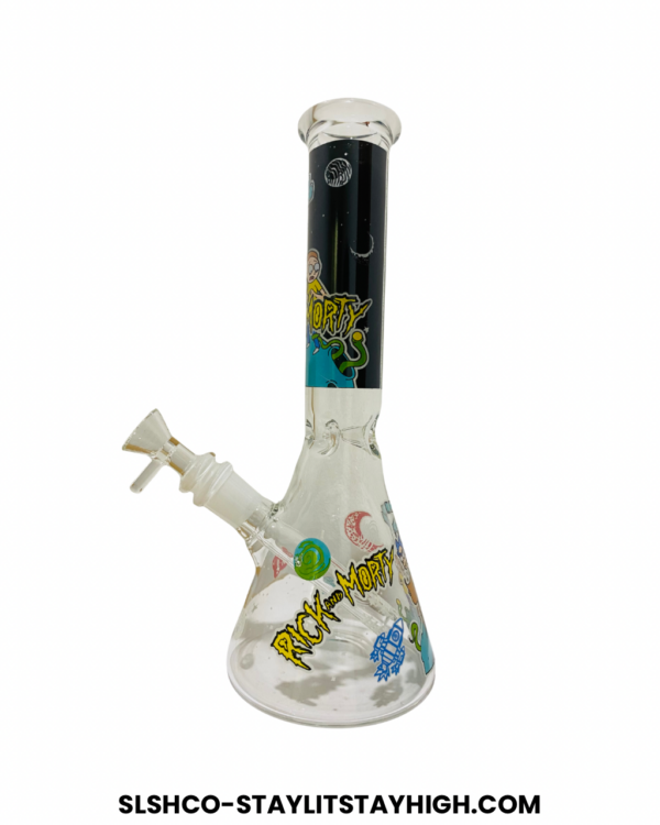 GLASS BONG RICK MORTY 6 27CM