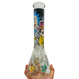 GLASS BONG RICK MORTY XL14 35CM