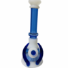 GLASS BONG FROSTBITE HORN RIG 22CM