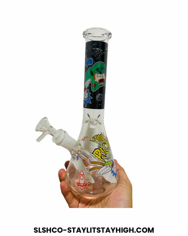 GLASS BONG RICK MORTY 2 27CM