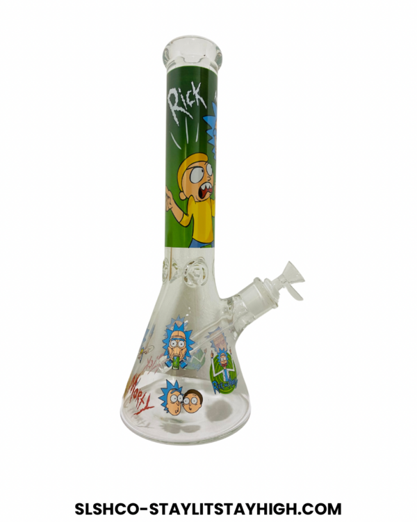 GLASS BONG RICK MORTY XL12 35CM