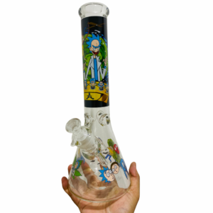 GLASS BONG RICK MORTY XL15 35CM