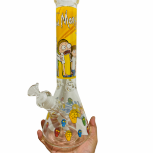 GLASS BONG RICK MORTY XL16 35CM