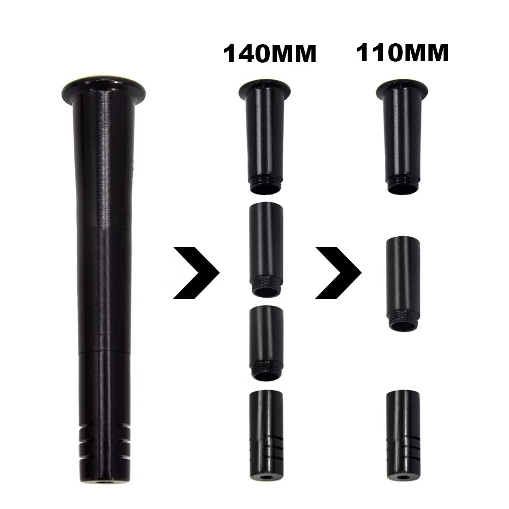 Downstem Tube Adjustable Metal 140mm–110mm (Random Colour) - Image 5