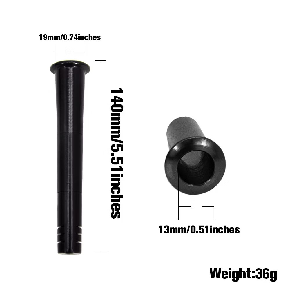 Downstem Tube Adjustable Metal 140mm–110mm (Random Colour) - Image 3